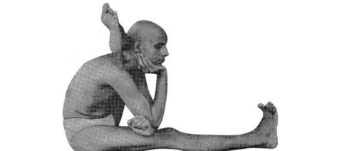 Photos of Swami Kripalu taken during his sadhana