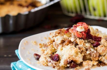 Photo of Apple Cranberry Crisp