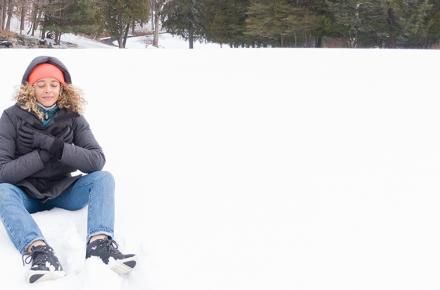 winter 2025 snow heart