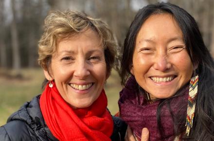 Jurian Hughes and Jovinna Chan