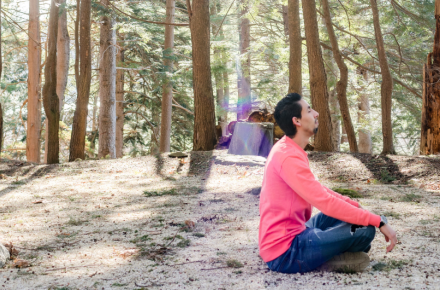 Outside meditation solo