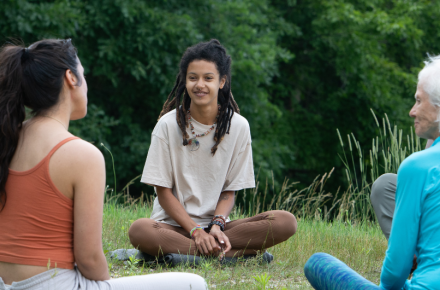 meditation outside group