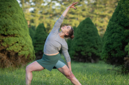 yoga outside