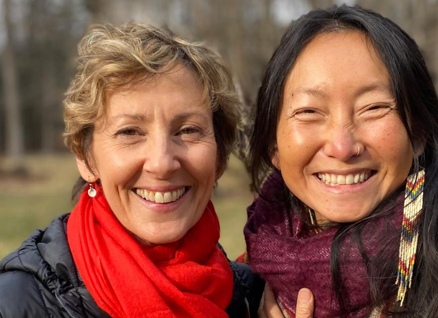 Jurian Hughes and Jovinna Chan