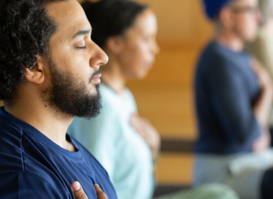Meditation inside group