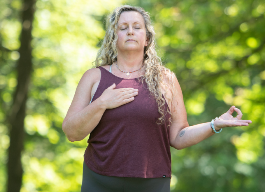yoga outside kripalu