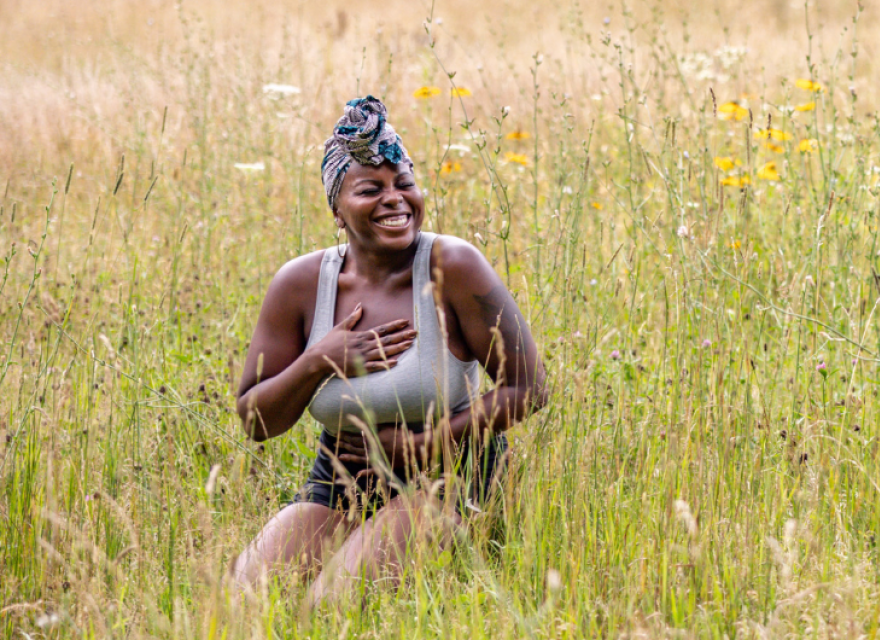 summer field outside