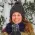 Lauren Gernady snowy winter headshot