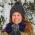 Lauren Gernady snowy winter headshot