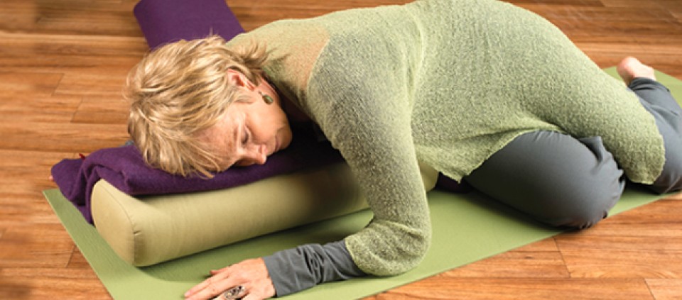 Restorative Yin Yoga using Blankets - or grab a towel, pillow, or bolster -  YouTube