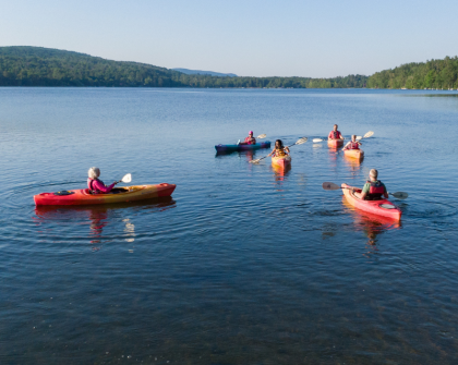 group kayak