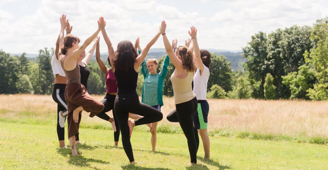 Yoga pose