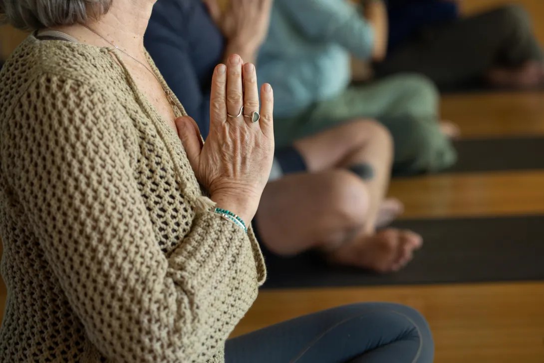meditation pose