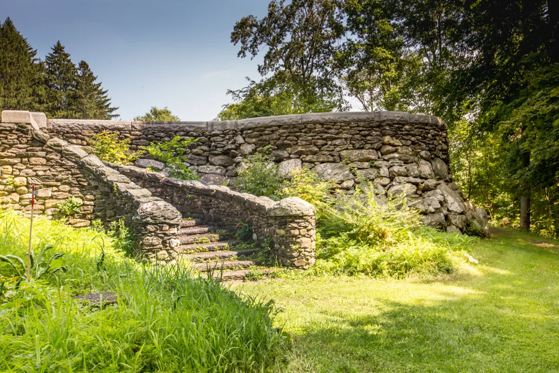 Outside steps