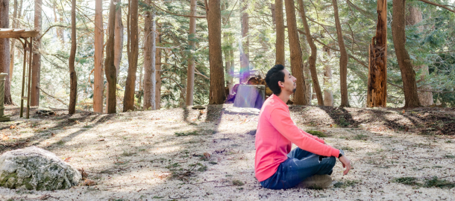 Outside meditation solo