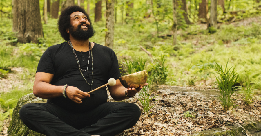 Reggie outside sound bowl
