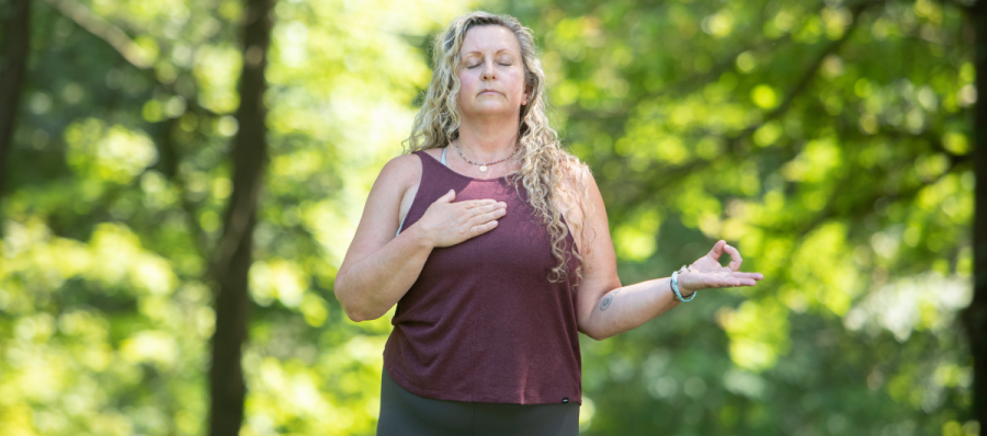 yoga outside kripalu