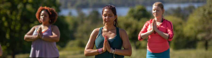 outside meditation