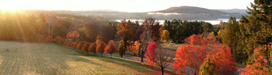 fall landscape photo at kripalu