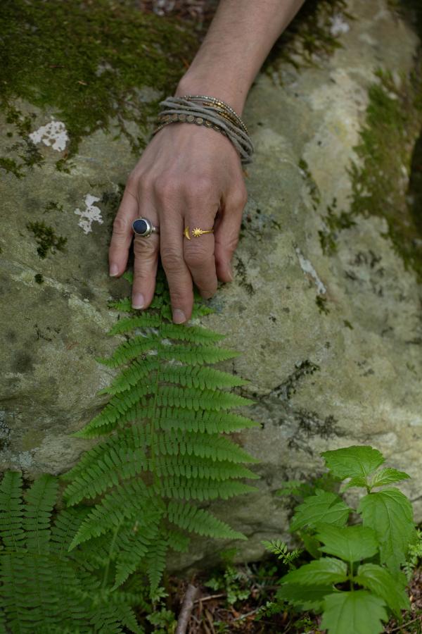 Hands on a tree