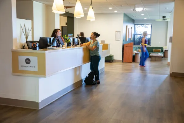 Kripalu front desk