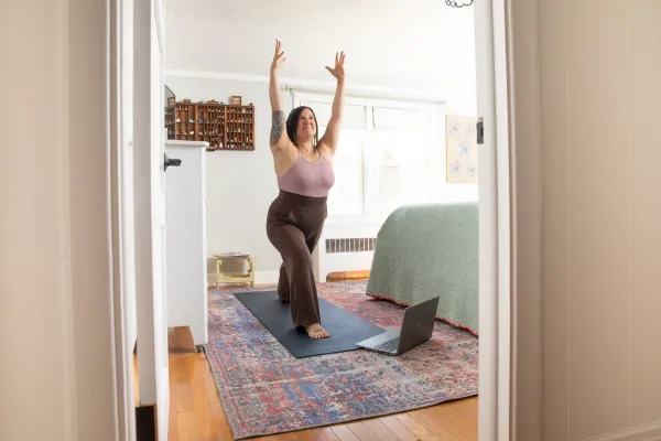 Online indoor yoga