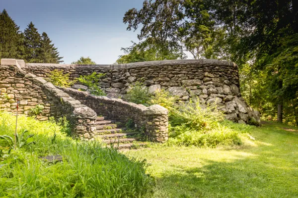 Outside steps