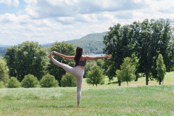 yoga outside
