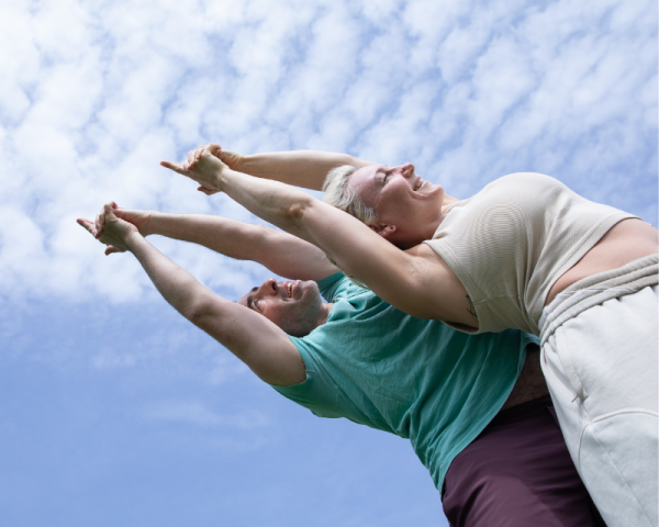yoga outside