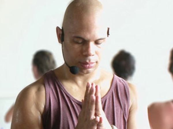 Rolf Gates meditating