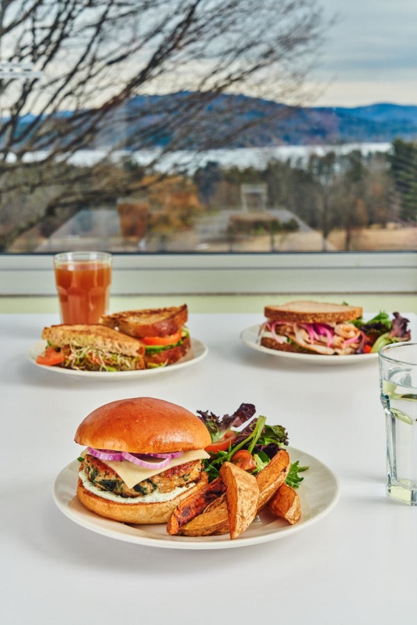 lunch at kripalu