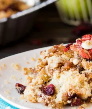 Photo of Apple Cranberry Crisp