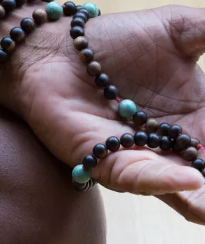 Hand during meditation