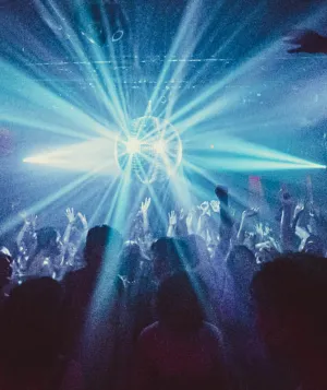 Group of people at a party