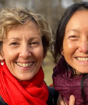 Jurian Hughes and Jovinna Chan