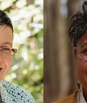 Jacoby Ballard and Nathalie Rodriquez headshots