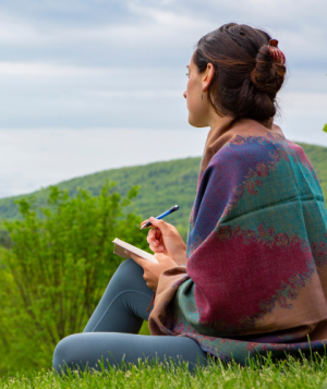 writing outside
